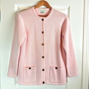 Vintage Mark Fore & Strike Pink Cardigan Sweater